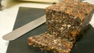 Nordic stone age seed bread