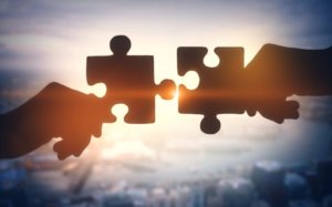 puzzle fitting together