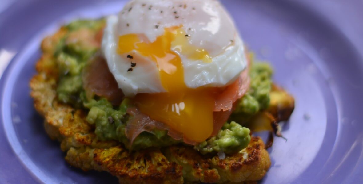 Bacon ‘toast’ with avocado and fried egg Recipe &bull; Made To Thrive