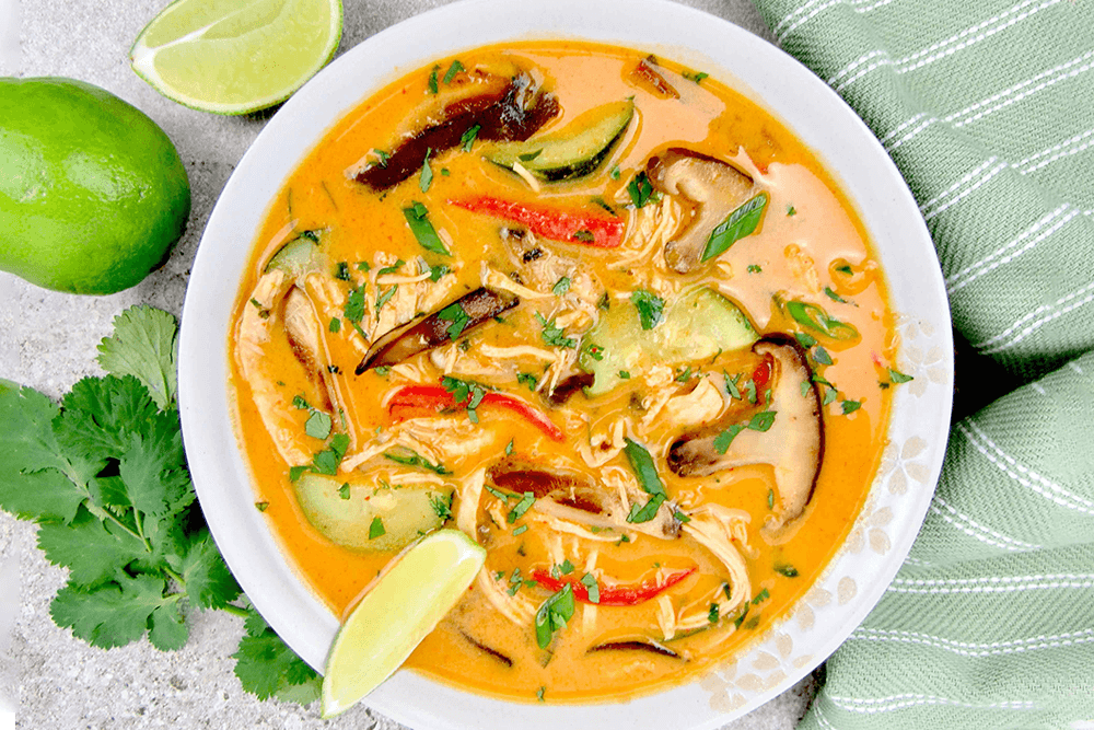 Keto Thai Chicken Soup Recipe • Made To Thrive